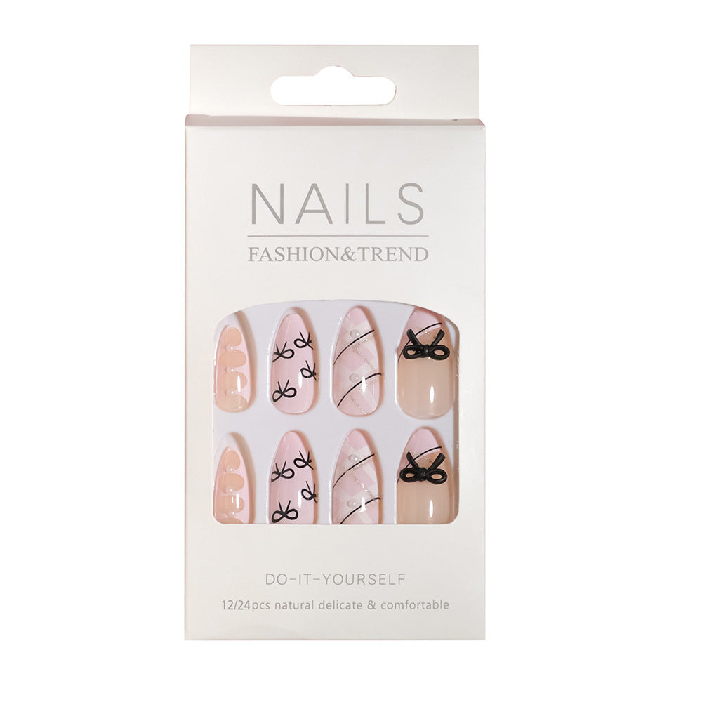 DIY Artistic Press-On Nail Set Stornfield
