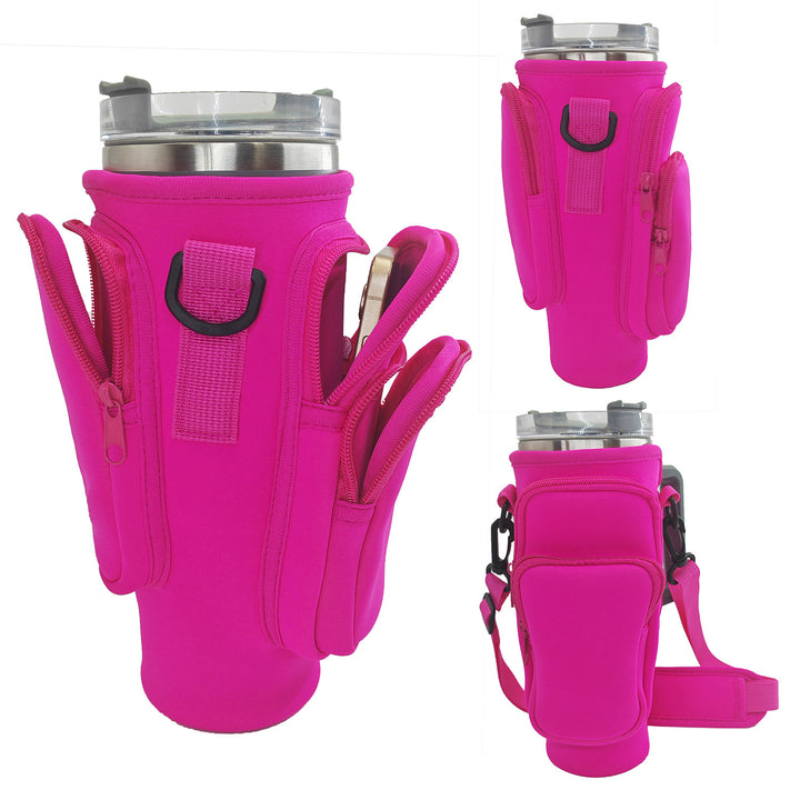 Unisex Portable Drink Container with Multifunctional Compartments Stornfield