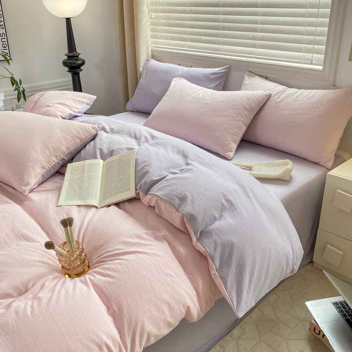 Luxurious Smooth Cotton Duvet Cover Set