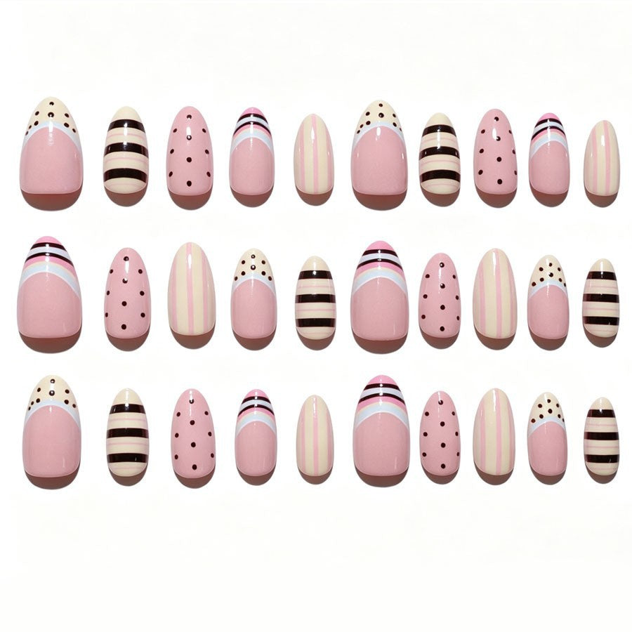 Artificial nails with modern patterns Stornfield
