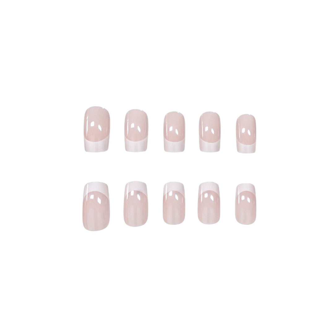 French Tip Nail Design Enhancements Stornfield