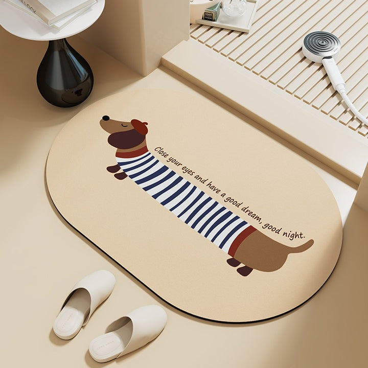 Decorative Bathroom Mat Stornfield