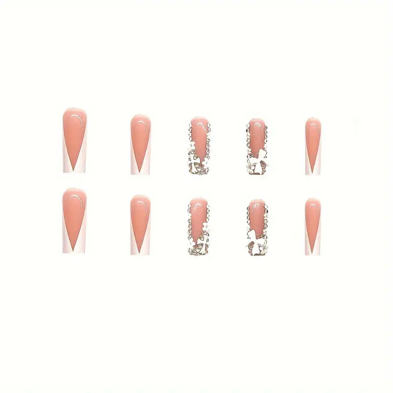 Glamorous Long Stiletto Press-On Nail Set Stornfield