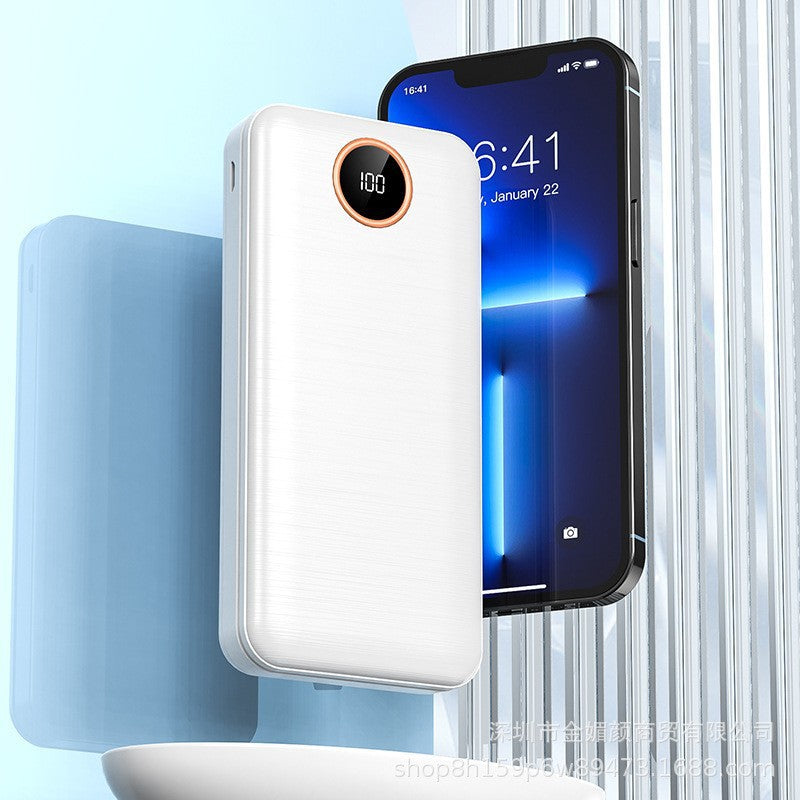 Portable power bank with intelligent fast charging and digital display Stornfield