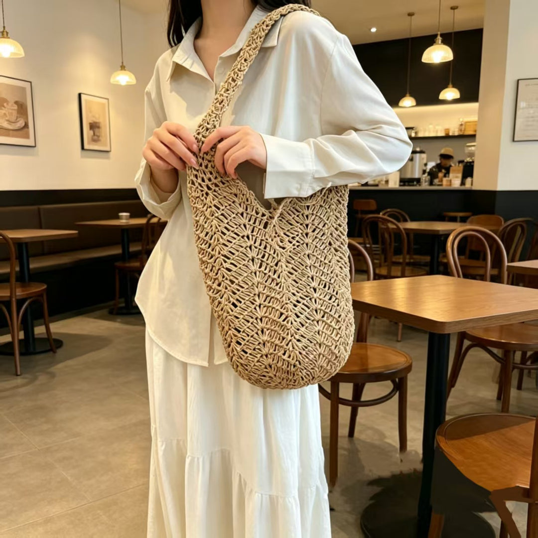 Handcrafted Macrame Shopper Bag Stornfield