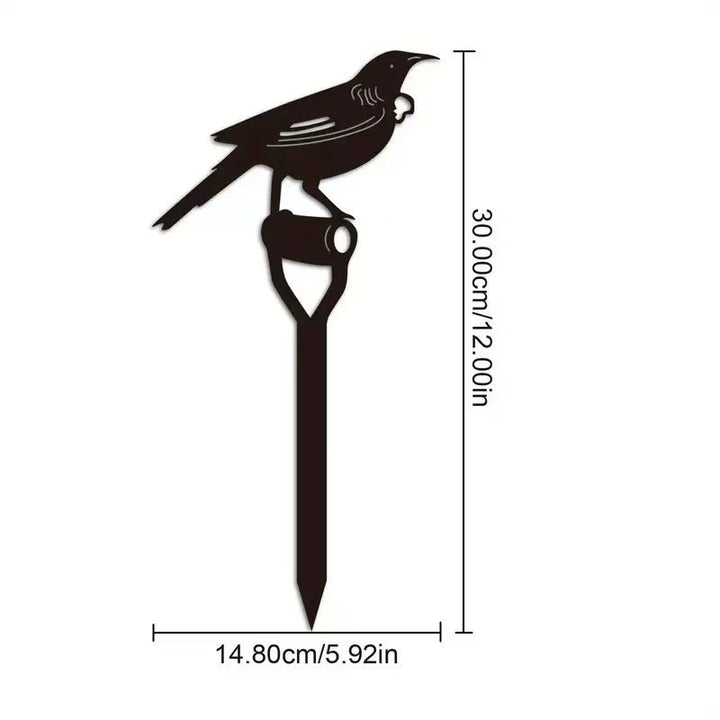 Decorative Garden Bird Stake Stornfield