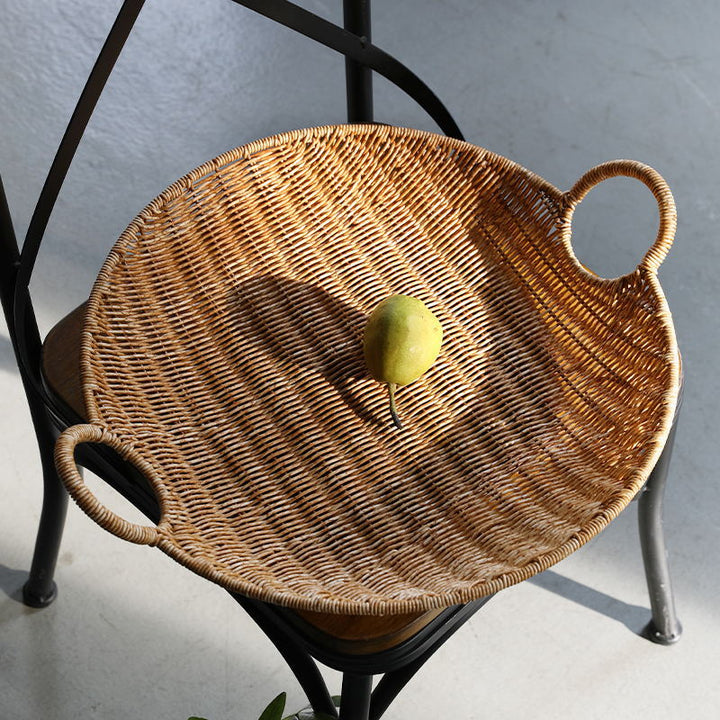 Handwoven Rectangular Storage Basket with Comfortable Handles Stornfield