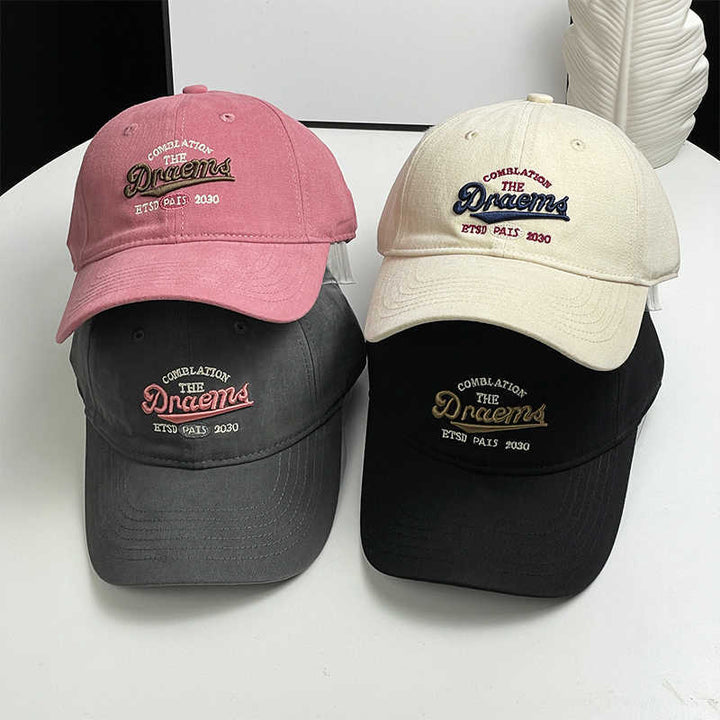 Unisex Vintage-Inspired Embroidered Baseball Cap Stornfield