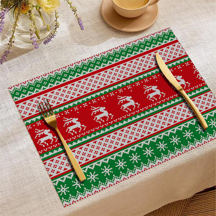 Festive Christmas Themed Table Mat