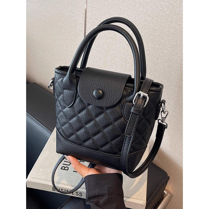 Quilted Mini Top-Handle Handbag Stornfield