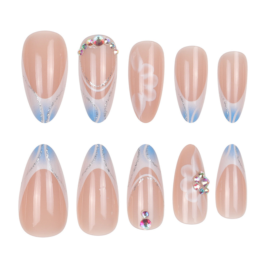 Stylish Floral Dream Press-On Nails Stornfield