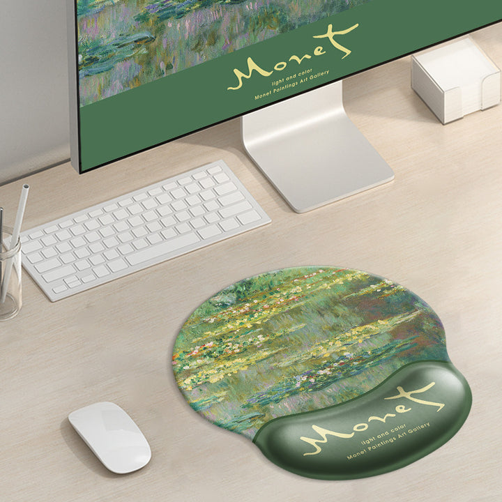 Artistic Gel Wrist Rest Mouse Pad