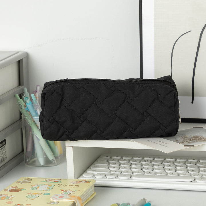 Quilted Textured Pencil Case Stornfield