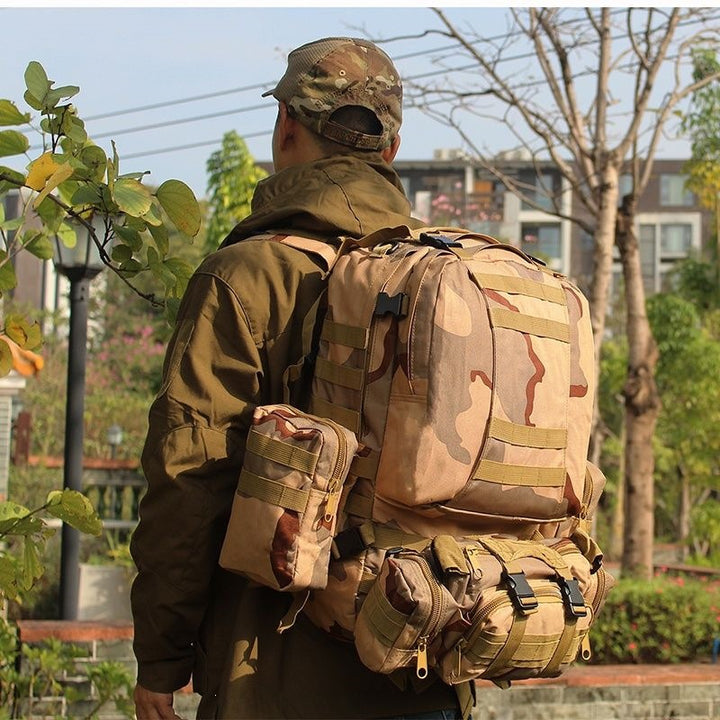 Tactical Backpack With Versatile Storage Space And Modular Pockets Stornfield