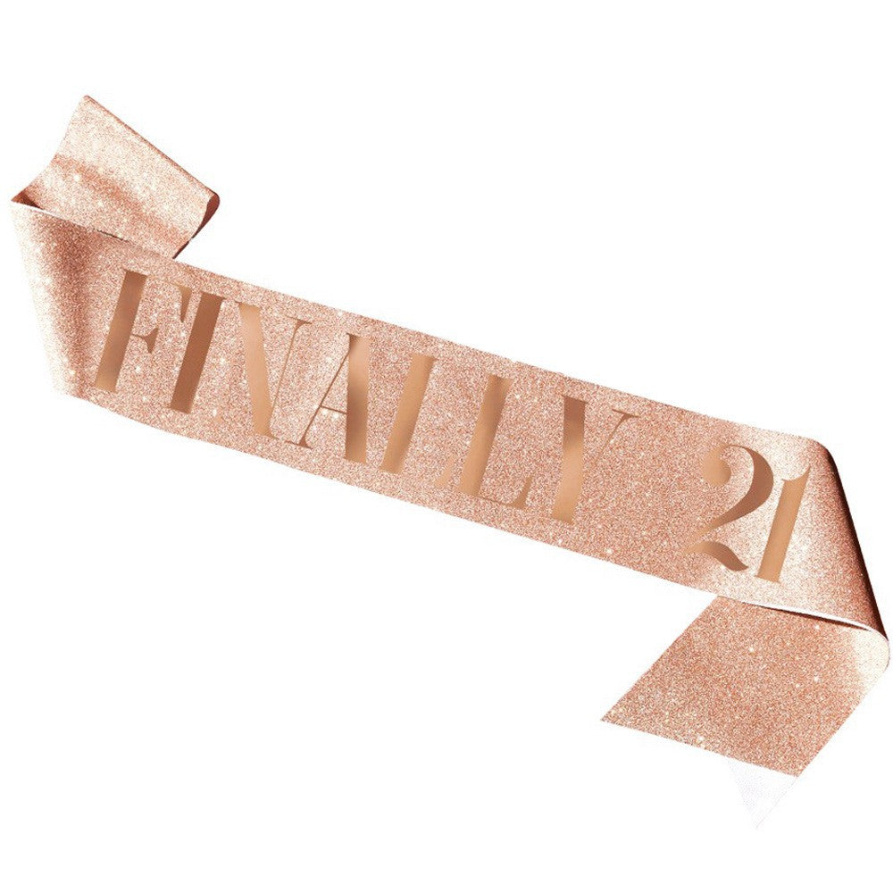 Women's Glittering Hairband with Inscription Stornfield