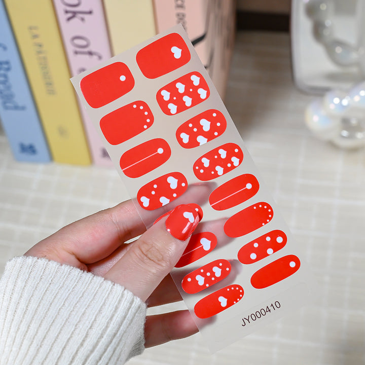 Colorful Nail Art Sticker Set