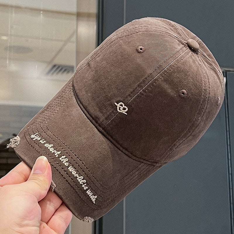 Women's Distressed Vintage Style Baseball Cap Stornfield