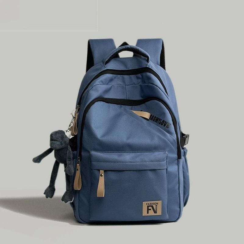 Versatile Urban Backpack with Cute Keychain Stornfield