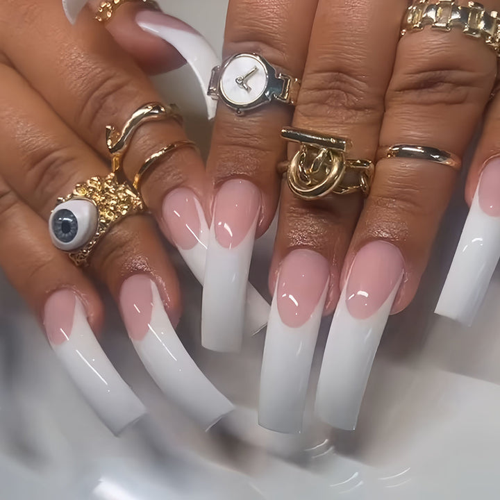 Lengthy Ombre Nail Extensions Stornfield