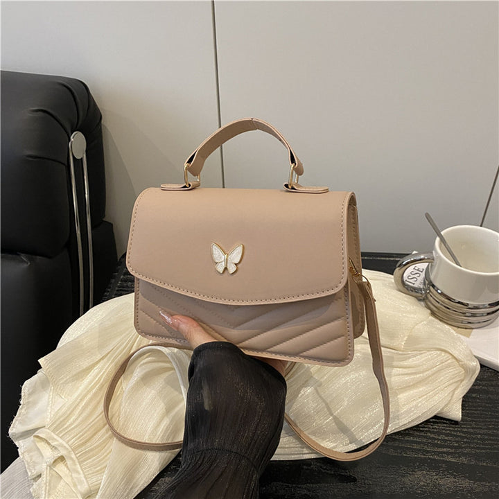WoElegant Quilted Leather Satchel Bag Stornfield