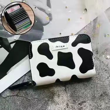 Multi-Compartment Zippered Wallet