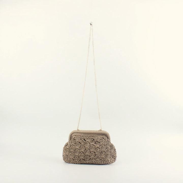 Clutch bag in elegant crochet style Stornfield