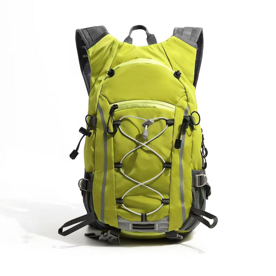 Sporty hiking backpack with ergonomic carrying system and reflective accents Stornfield