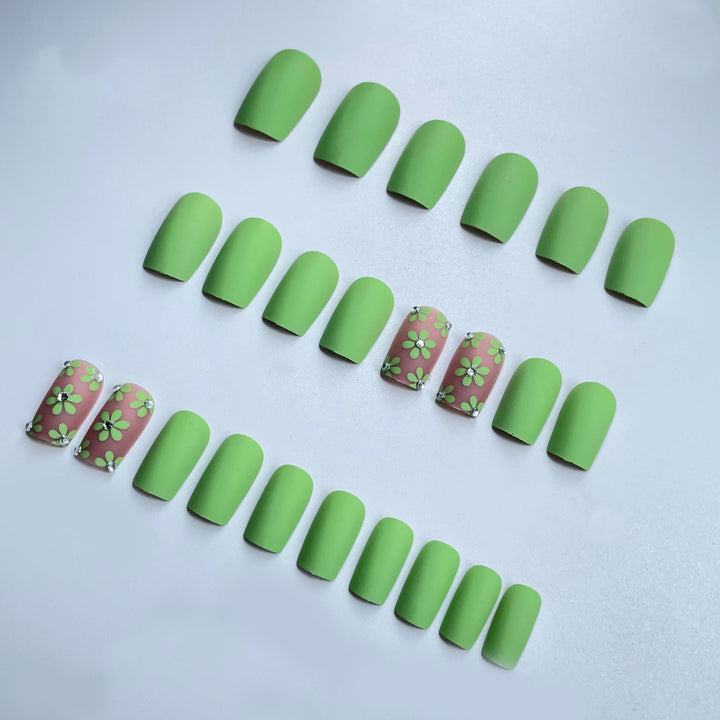 Floral Design Nail Enhancements Stornfield