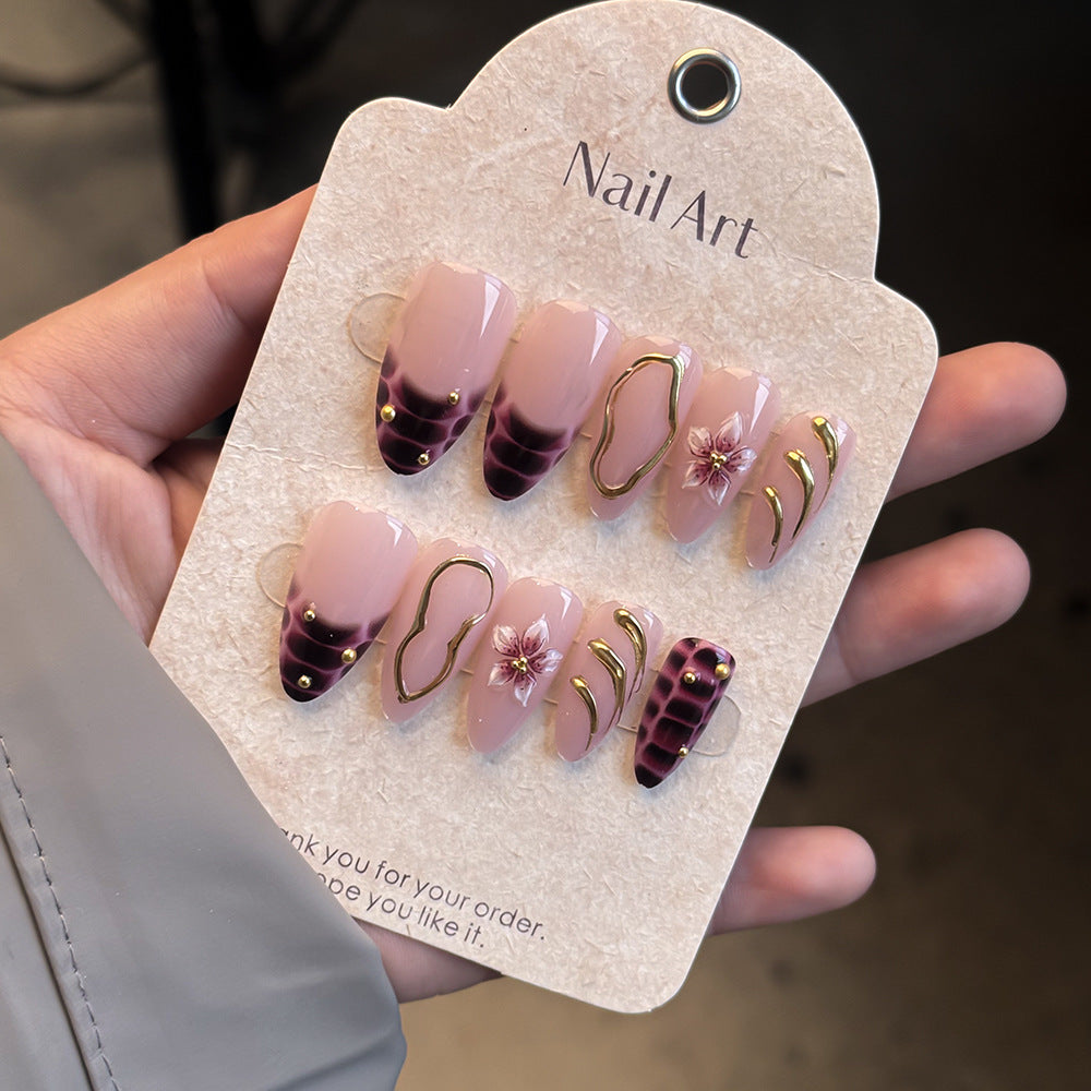 Artistic Press-On Nail Design Kit Stornfield