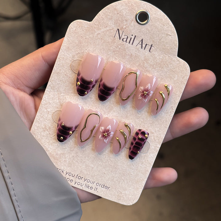 Artistic Press-On Nail Design Kit Stornfield
