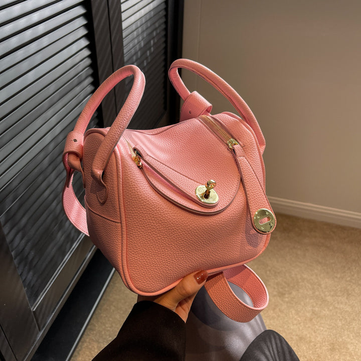 Structured Leather Handbag Stornfield