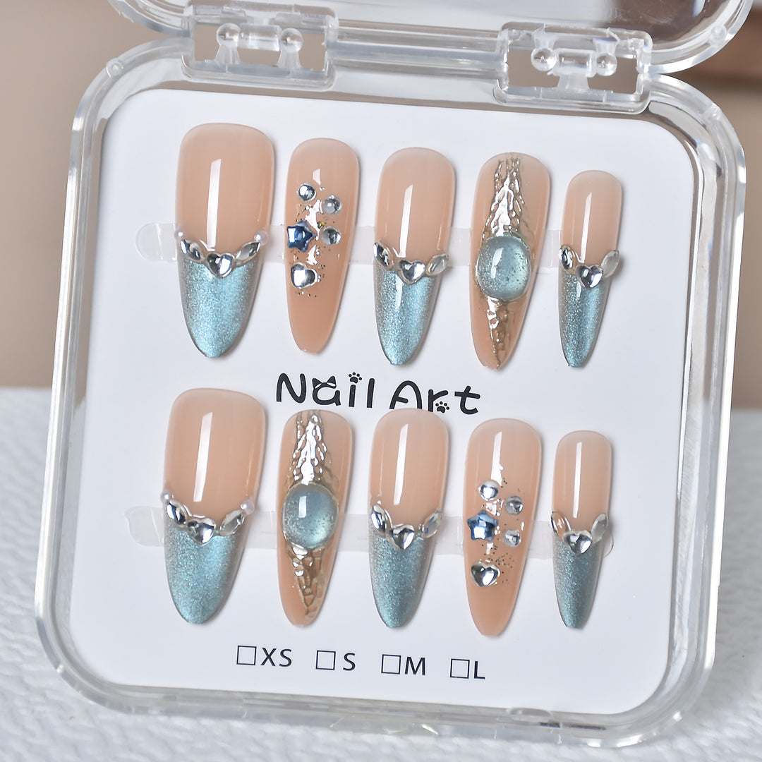 Premium Glamorous Press-On Nail Extensions Stornfield