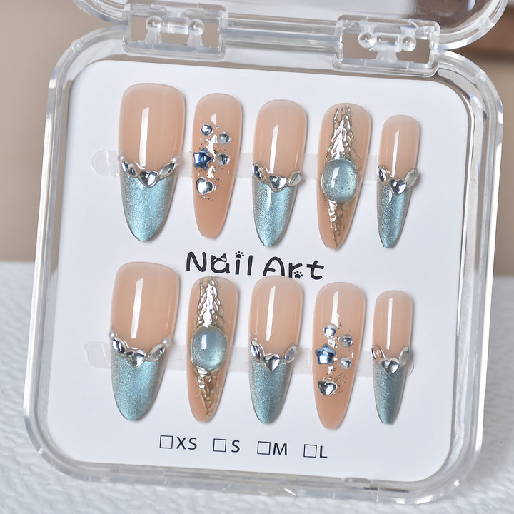 Premium Glamorous Press-On Nail Extensions Stornfield