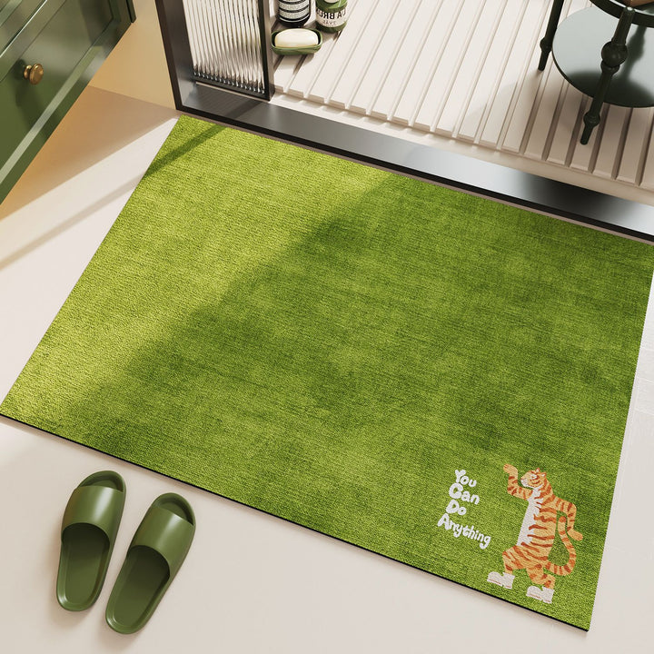 Panda-Themed Decorative Floor Mat