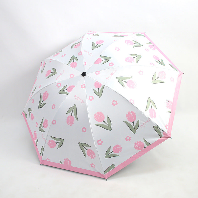Women's umbrella with floral patterns Stornfield