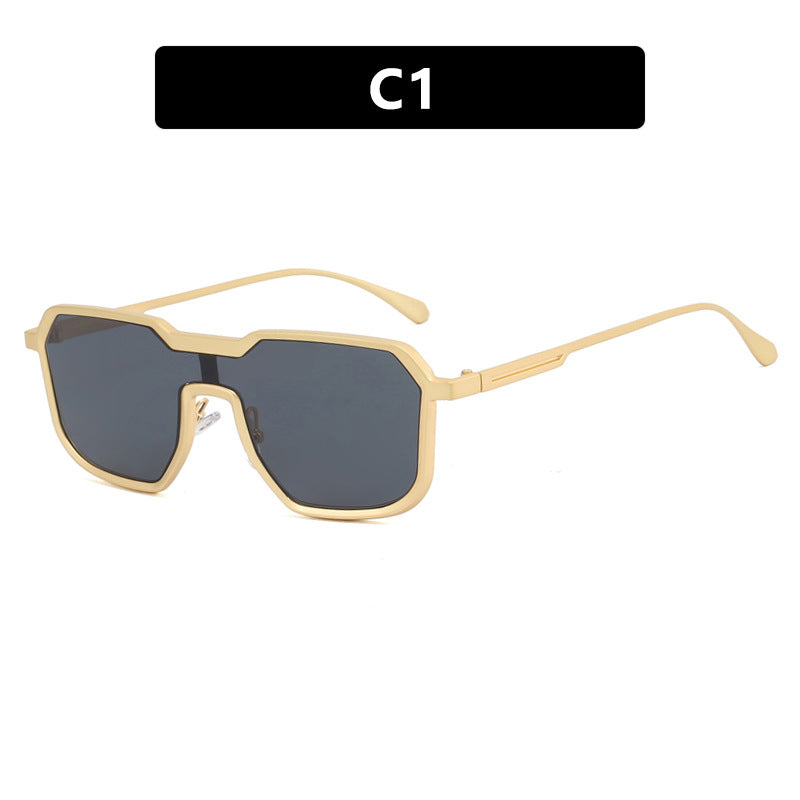 Ladies extravagant geometric sunglasses with protective UV filter Stornfield