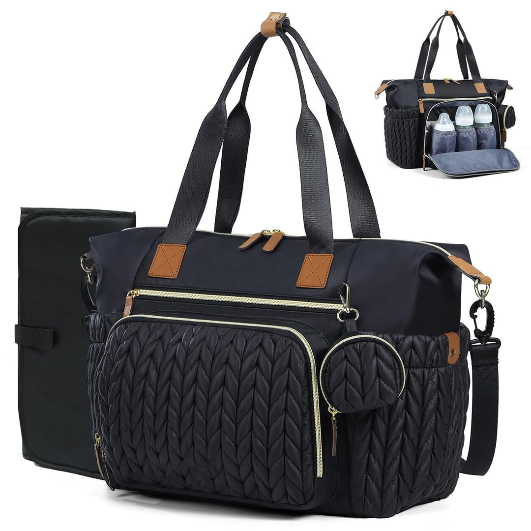 Practical diaper bag with insulated compartments Stornfield