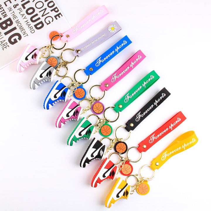 Basketball-Inspired Shoe Keychain Stornfield