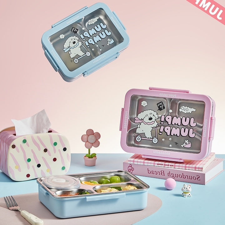 Cartoon-Themed Bento Box