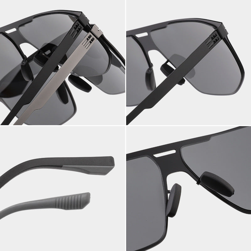 Trendy Square Frame Sunglasses Stornfield