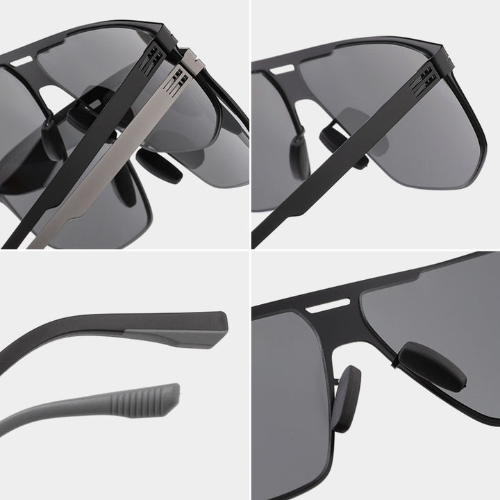 Trendy Square Frame Sunglasses Stornfield