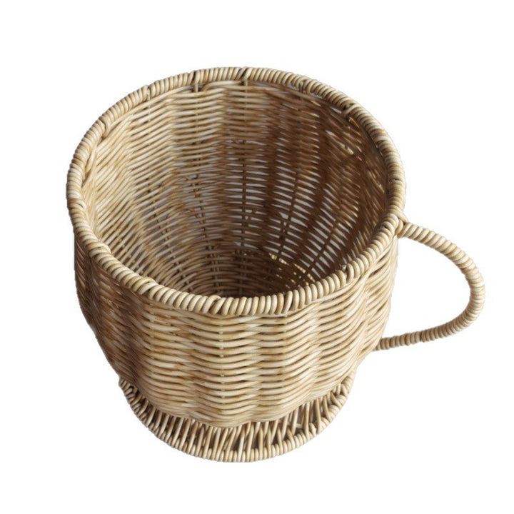Handcrafted Natural Wicker Planter Stornfield