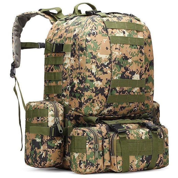 Tactical Backpack With Versatile Storage Space And Modular Pockets Stornfield