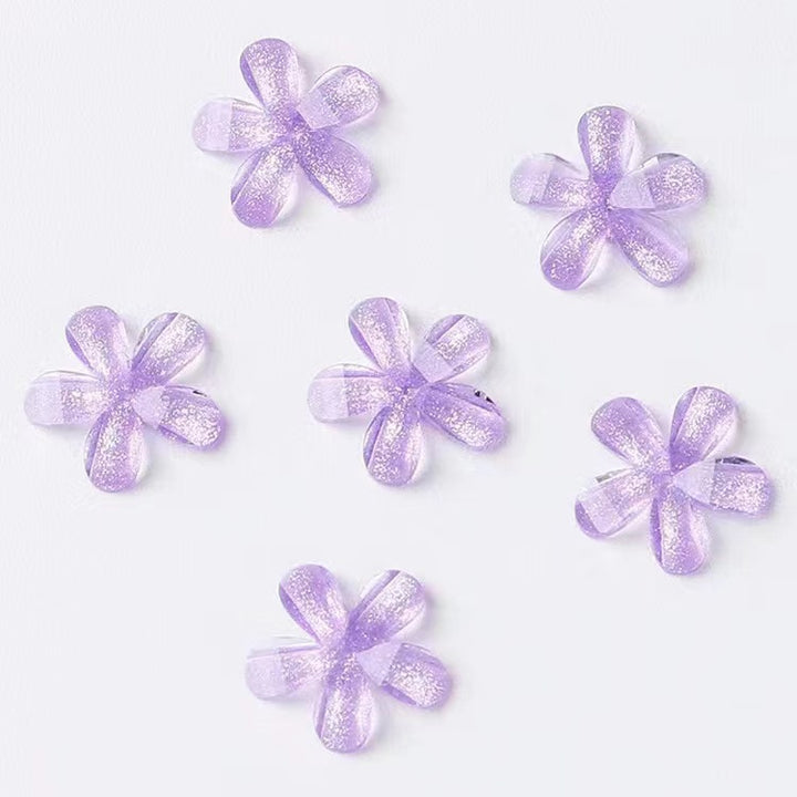 Delicate acrylic flower appliqués Stornfield