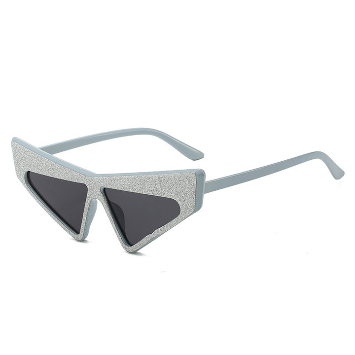 Women's futuristic sunglasses with glittering frame Stornfield
