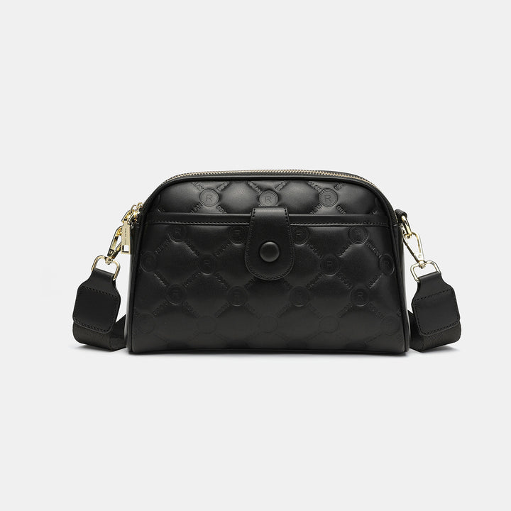 Versatile Crossbody Bag with Detachable Strap
