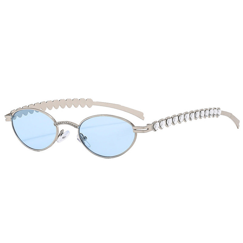Women's fashionable sunglasses with decorative frame and stylish accents Stornfield