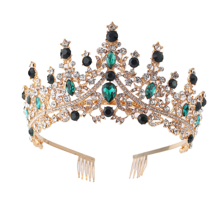 Ladies Rhinestone Tiara with Sparkling Gemstones Stornfield