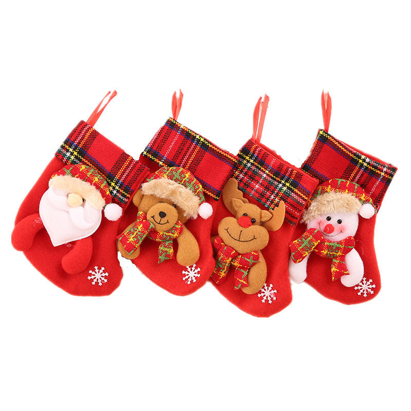 Cute Christmas stocking with reindeer motif Stornfield