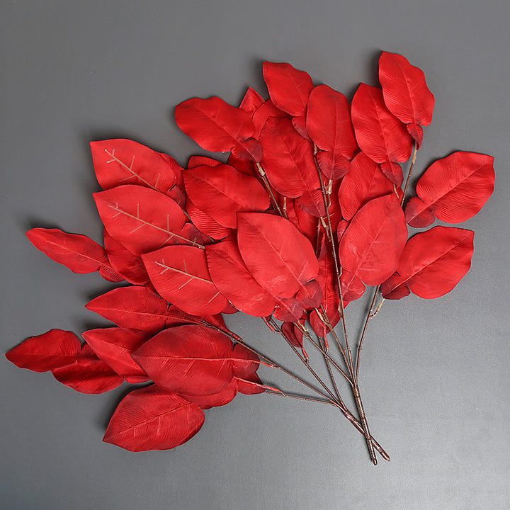 Decorative Leaf Spray for Home Decor Display